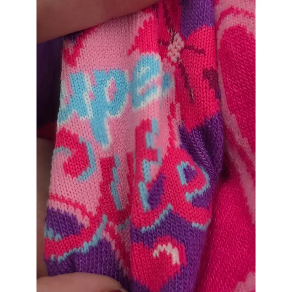 Jojo Siwa Girls 2 Pack Knee High Socks Size 4-11 Glam Dance Crazy Sock Spirit